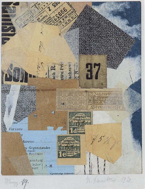 Kurt Schwitters Merz 19